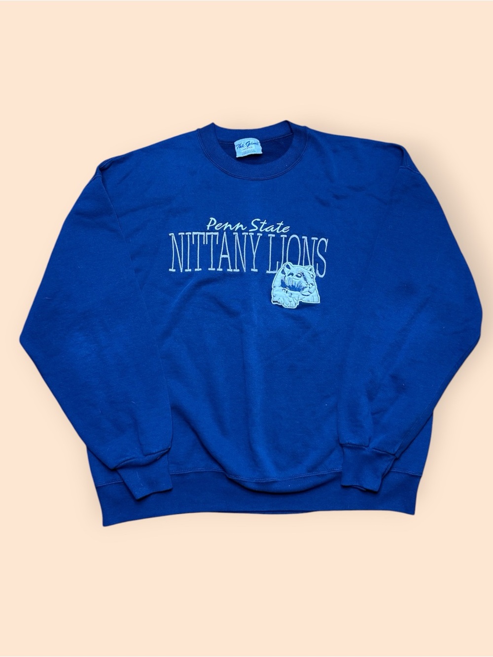Vintage Penn State 1990s Crewneck Sweayshirt The Game XL Nittany Lions Vtg 90s